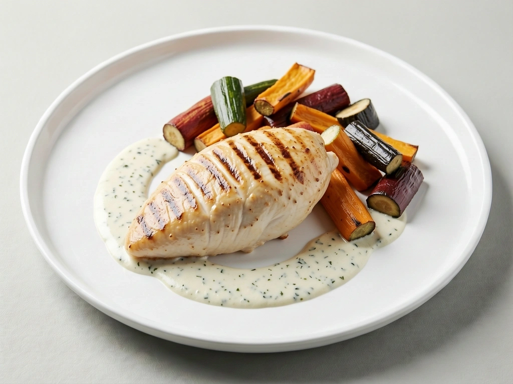 Herb Chicken and Roots