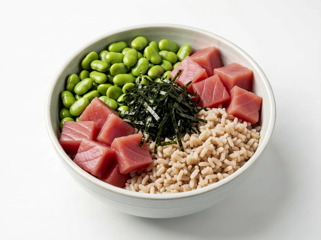Tuna Brown Rice Bowl